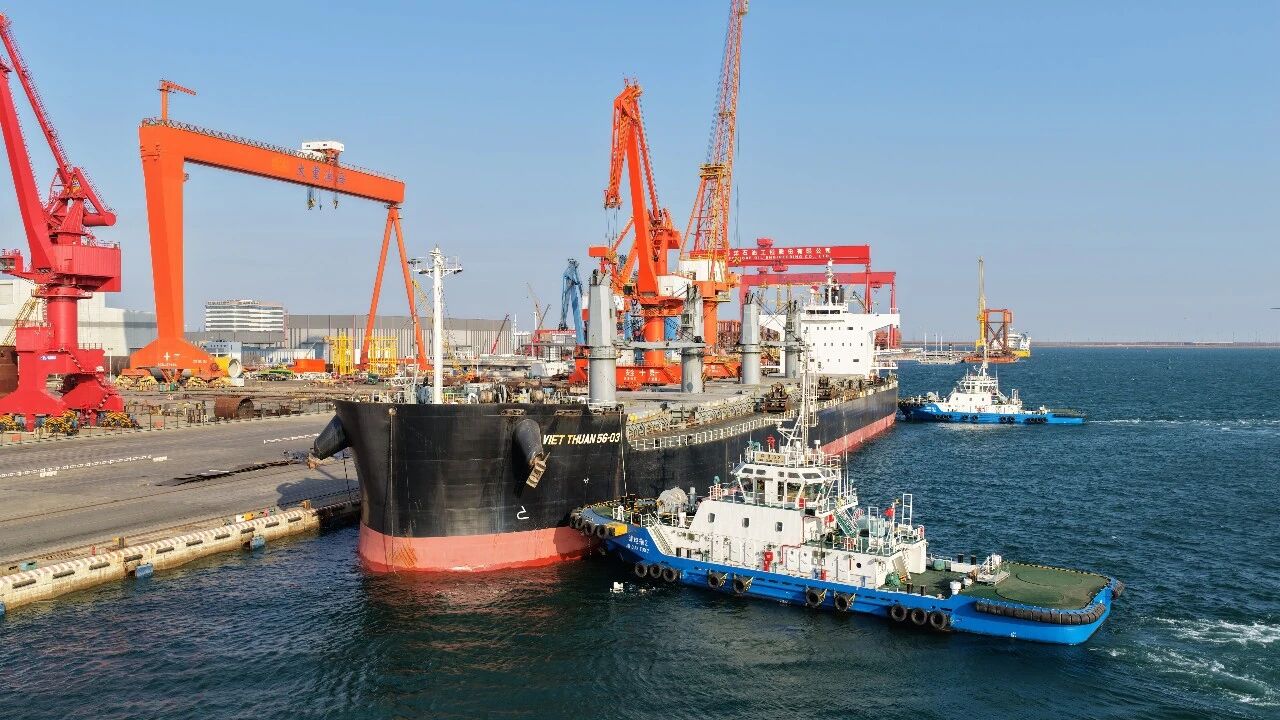 連續(xù)增長(zhǎng)！太重碼頭年吞吐量創(chuàng)新高