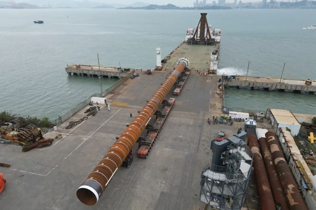 中信重工硬核赋能16兆瓦张力腿浮式风电平台成功投运！